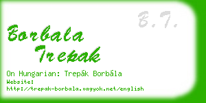 borbala trepak business card